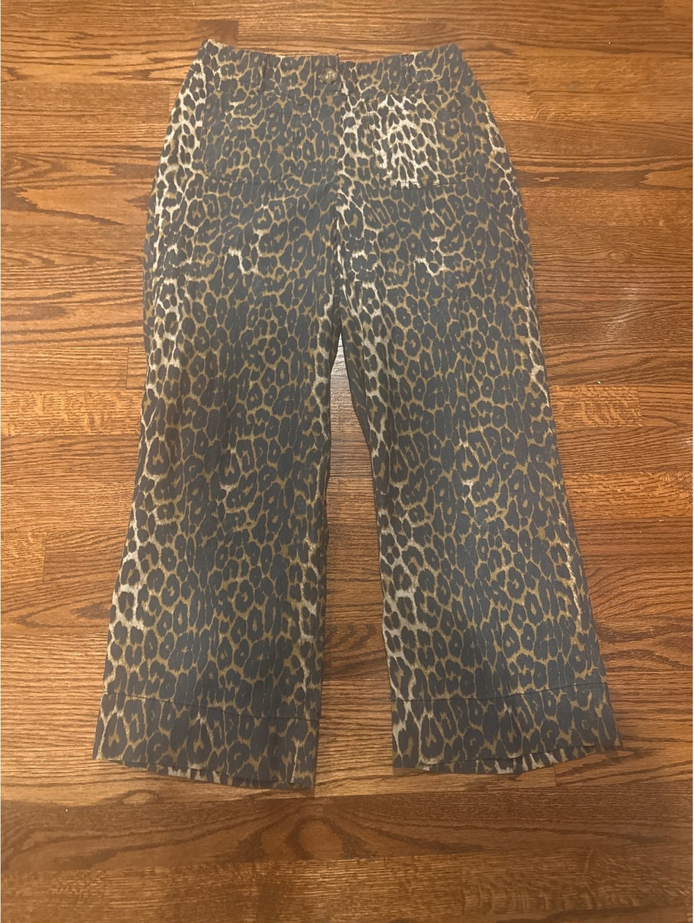 Nicole Miller Leopard Print Pants Size 6